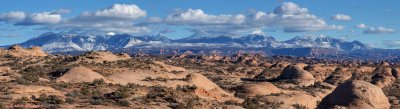 The La Sals from Arches National Monument