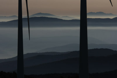Panorama, Impianto eolico - Secchieta