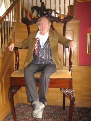 A chair big enough for Baz