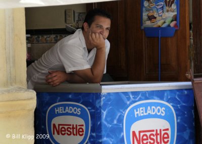 Ice Cream Vendor,  Havana Cuba  1