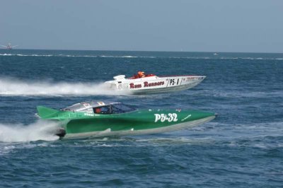Key West Power Boat  races Sun 279