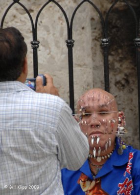 Luis holds Guinness record for human piercings