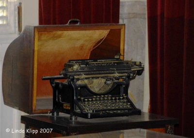 Batista's Office Typewriter