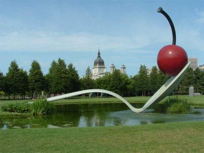 Minneapolis Walker Art Center   Spoonful of Cherry