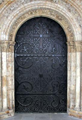 Temple Church Door
