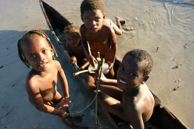 Beach kids