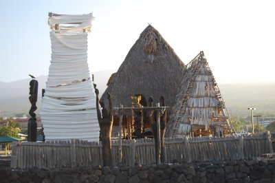 Polynesian Temple (from behind)