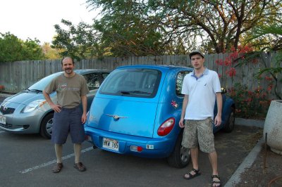 Our Rented Car