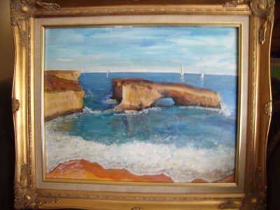 Australian Landscape 16 x 20 oil