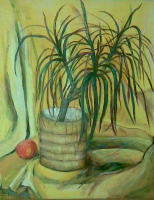 Still Life with a Plant