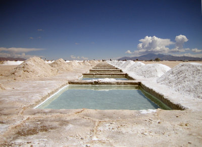 las salinas grandes! aka the salt flats