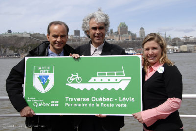 Inauguration officielle de la Route Verte  Levis, 2 mai 2007.jpg