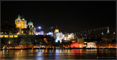 Red Bull Crashed Ice- avec la lune -   dition 2010