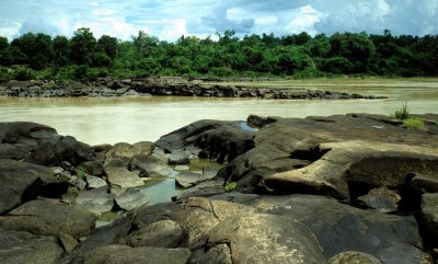 Kaeng Tana Rapids Along the Mun River
