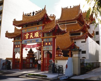 A Colorful Chinese Temple