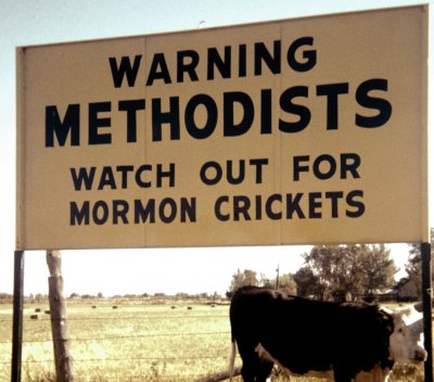 Warning Methodists!