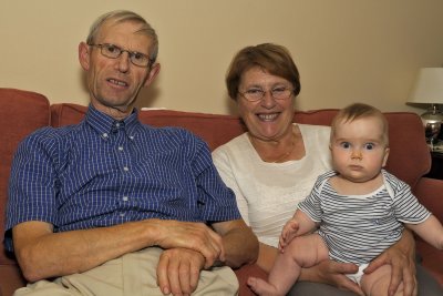 La grande visite de Mamie et Papi