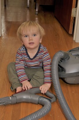 Antoine et l'aspirateur