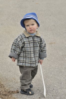 Antoine découvre le hockey