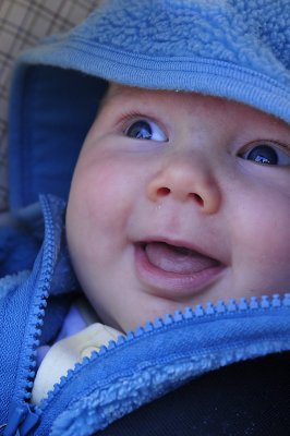 Un reflet de maman dans ses yeux