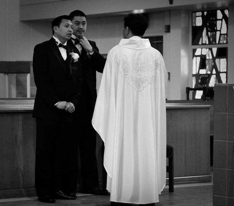 is the bride coming?