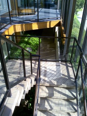 glass & stairs