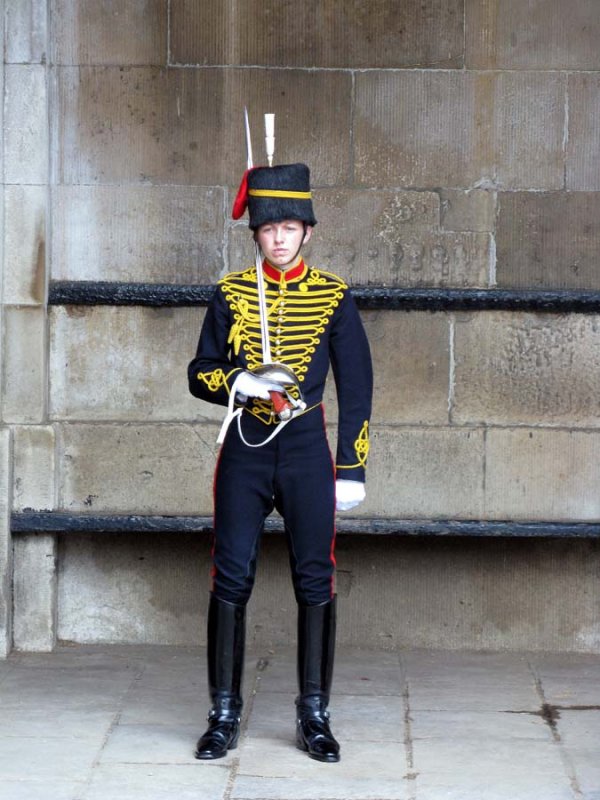 On guard
