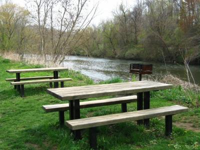 A Pair of Picnic Tables*