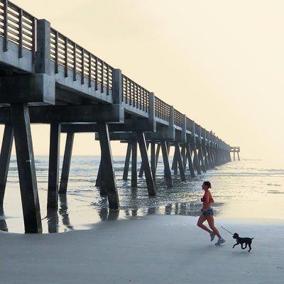 Runner and Pier