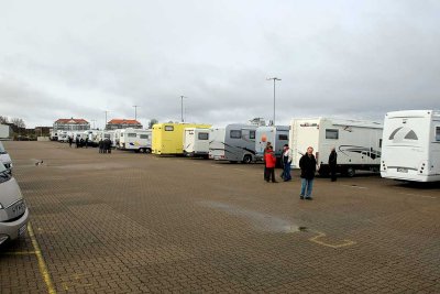 Cuxhaven , first trip in our new camper