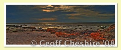 Dusk at Hest Bank (HDR) - Panoramic