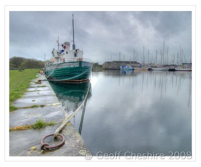 Tied up at Glasson