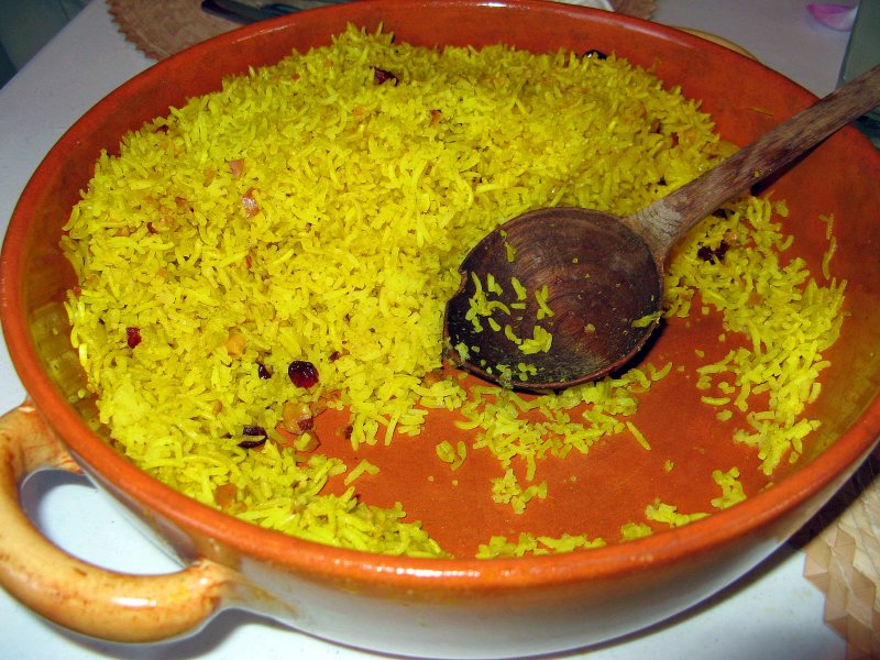 Golden Basmati Rice Pilaff