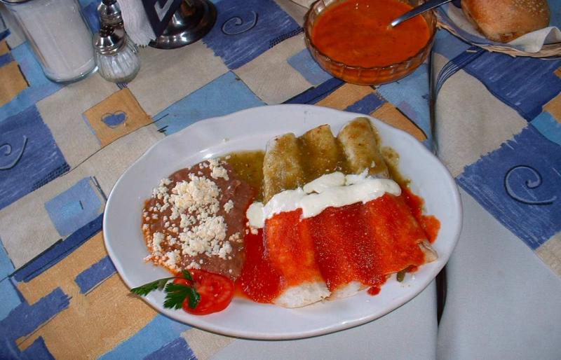 Enchiladas Patriotas,Trico, Morelia