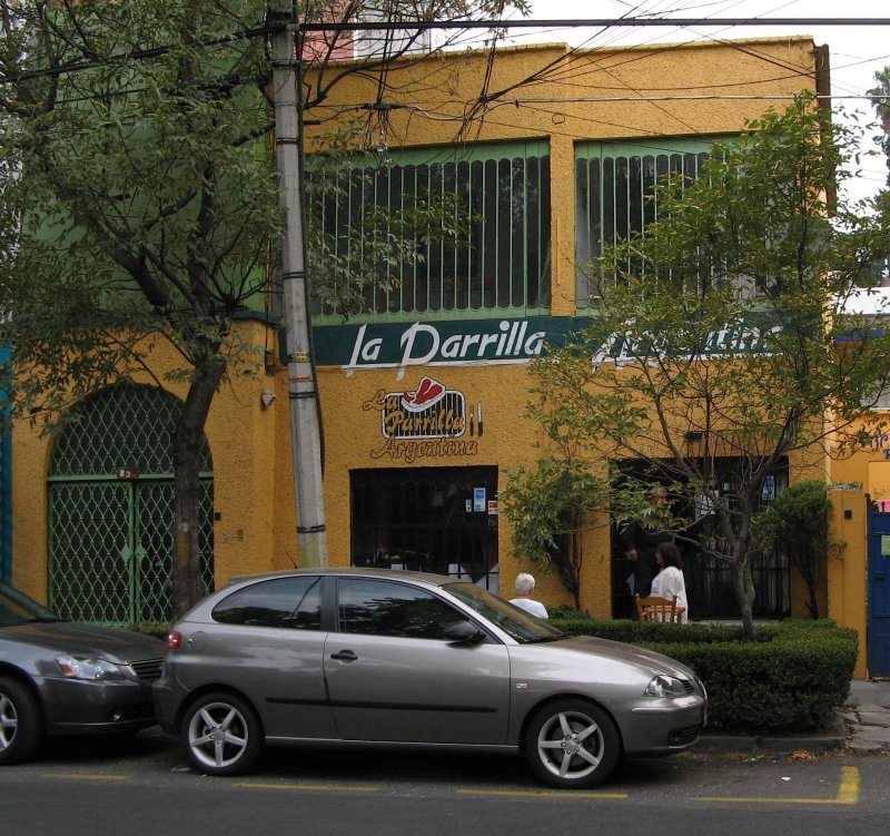 La Parrilla Argentina-A neighborhood steakhouse,  Colonia Roma