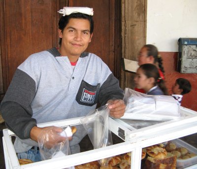 Alejandro-Patzcuaros Bakery Treats Vendor.