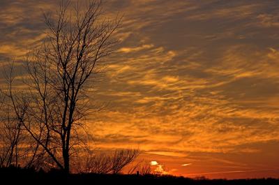 March sunset