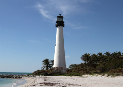  Key Biscayne lighthouse. Florida, USA