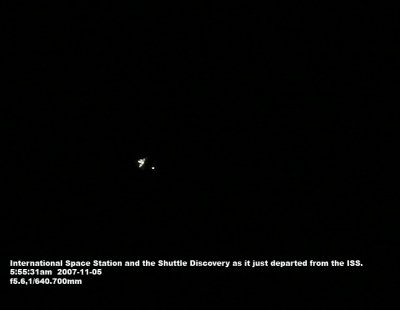 ISS and Discovery