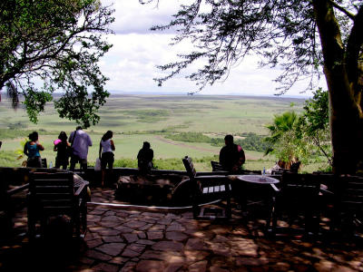 The Patio of the Serena