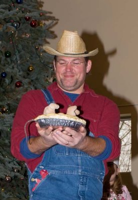 Uncle Earl Humdinger with His Possum Pie