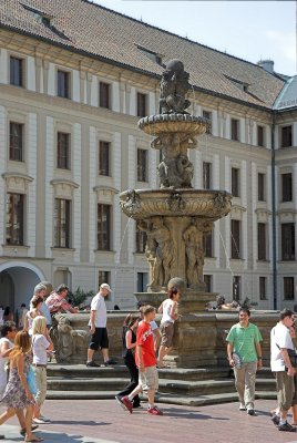 Kohl Fountain in 2nd Courtyard