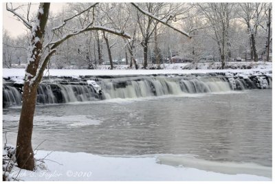 Winter Along Myers Dam