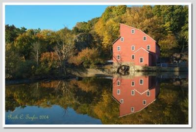 Autumn Reflectionsat Clinton Mill #5