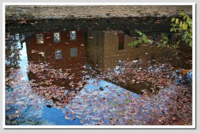 Autumn Reflections at Prallsville Mill   (over 109)