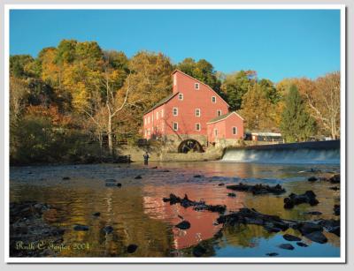 Autumn Reflections of Clinton Mill #3