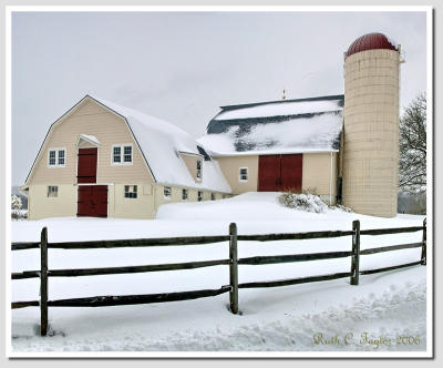 Crossing Creek Farm in Winter