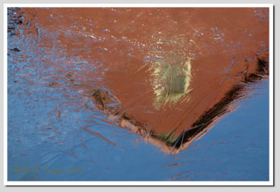 Frosty Reflections at Prallsville Mill