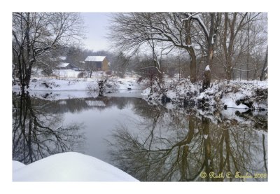 Winters Calm Along Tohickon Creek