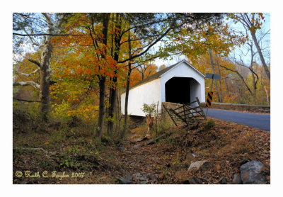 Loux Covered Bridge, Plumstead Township